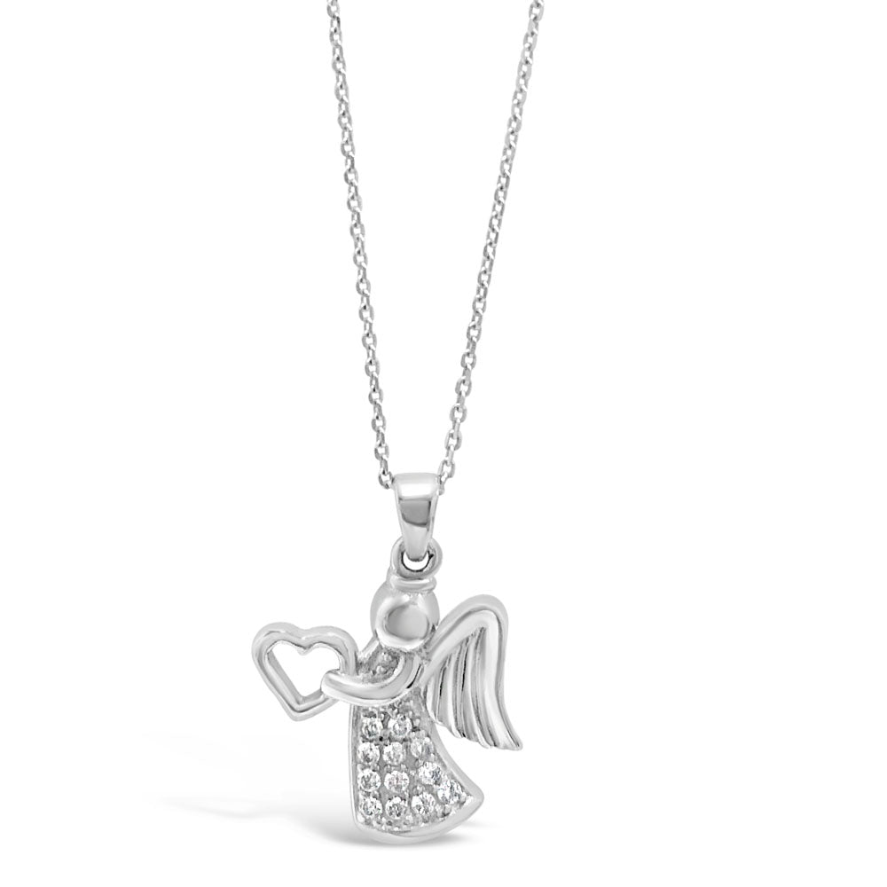 Angel Heart Children Sterling Silver Pendant Ireland